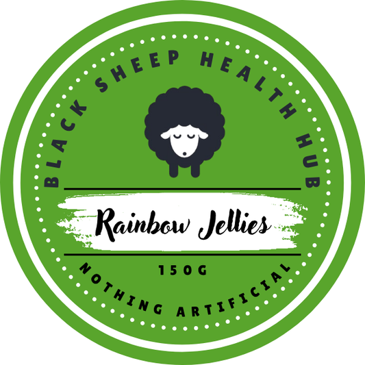 All Natural Rainbow Jellies 150g