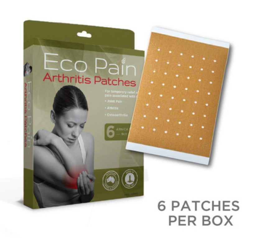 Byron Naturals Eco Pain Arthritis Patches 6pk