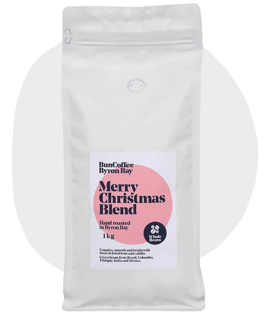Bun Coffee Byron Bay Christmas Blend Whole Beans