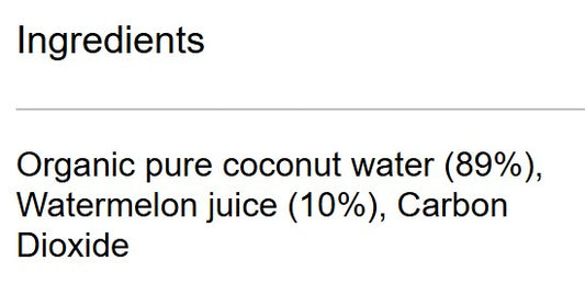 Bonsoy Sparkling Coconut Water Watermelon 320ml