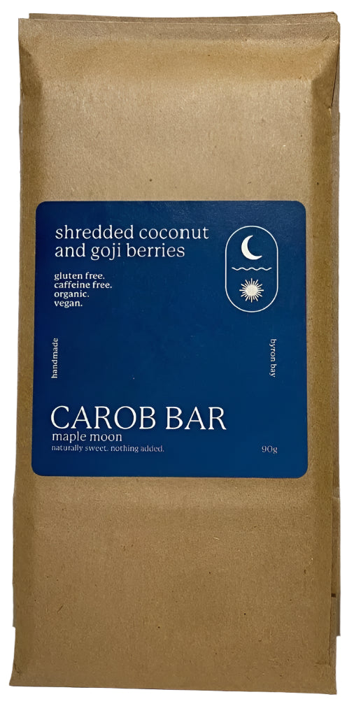 Maple Moon Goji & Coconut Vegan Carob Bar 90g