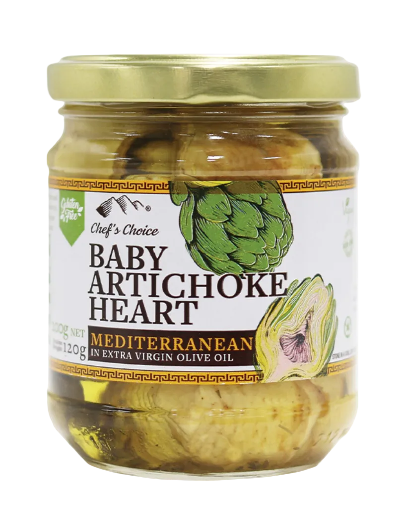 Chef's Choice Baby Artichoke Hearts 200g