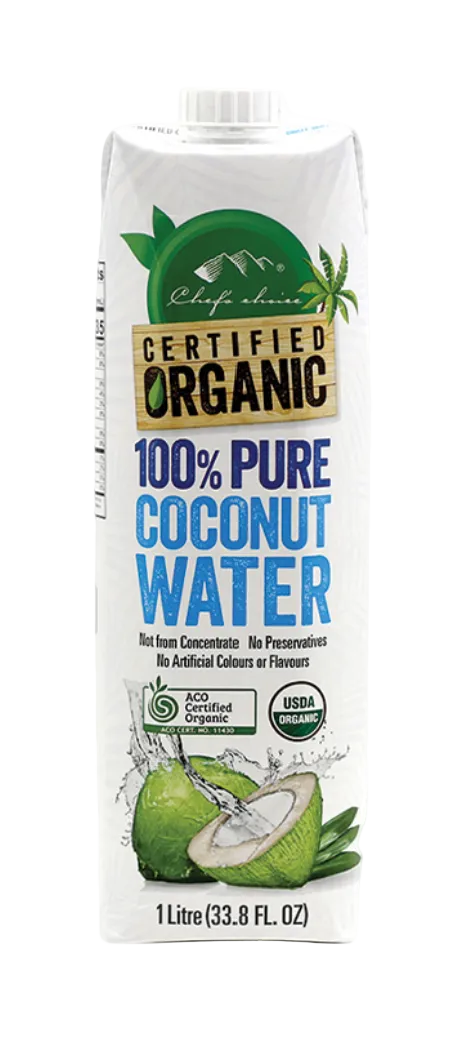 Chef's Choice Certified Organic Coconut Water 1L