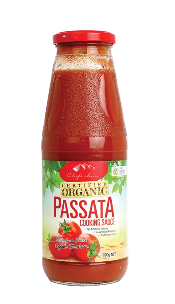 Chef's Choice Certified Organic Passata Cooking Sauce 690g