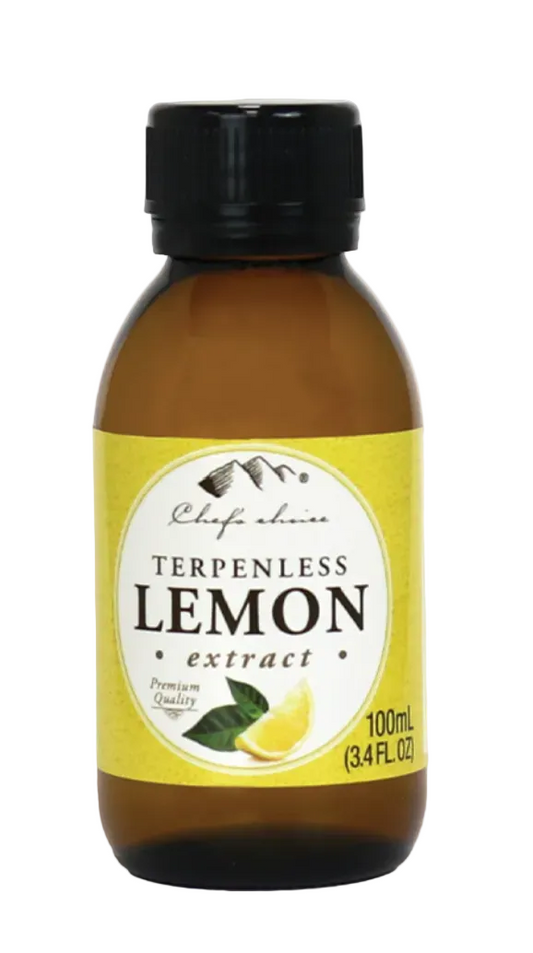 Chef's Choice Terpenless Lemon Extract 100ml