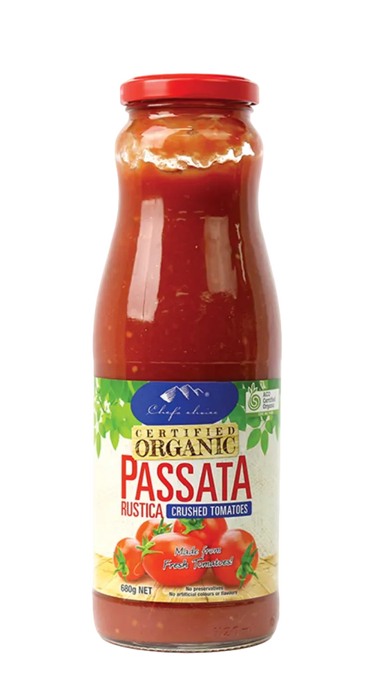 Chef's Choice Certified Organic Passata Rustica 680g