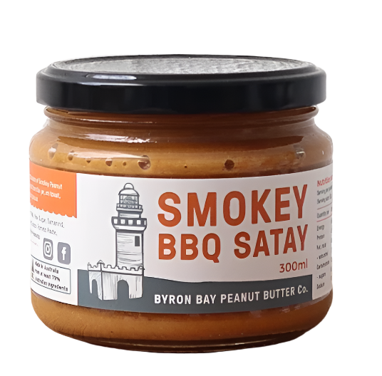 Byron Bay Peanut Butter BBQ Satay Sauce 300ml