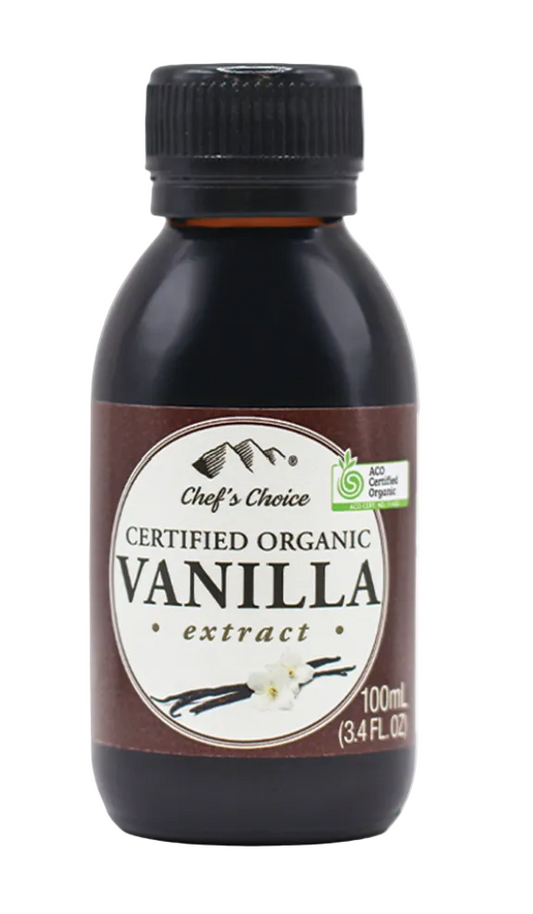 Chef's Choice Certified Organic Pure Vanilla Extract 100ml