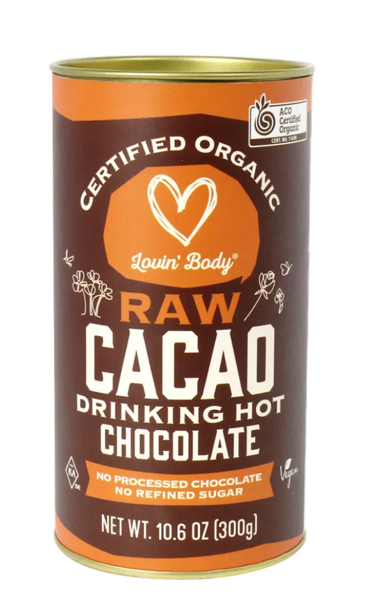 Chef's Choice Certified Organic Raw Cacao Drinking Hot Chocolate 300g
