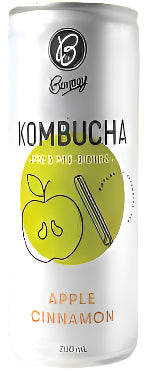 Bonsoy Apple Cinnamon Kombucha 250ml