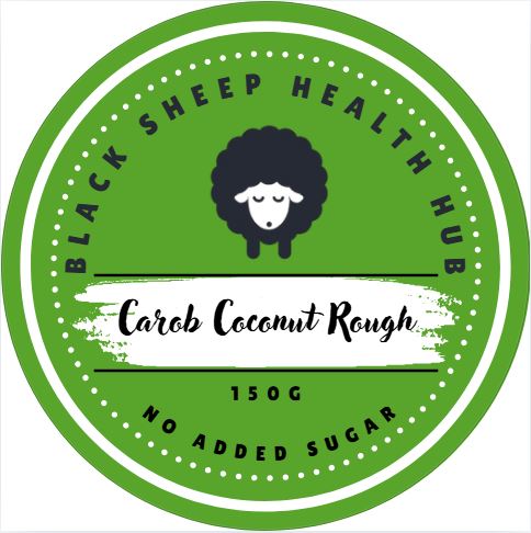 Coconut Rough Carob Coated No Added Sugar 150g