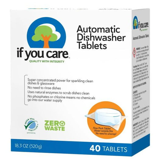 If You Care Dishwasher Tablets 40pk