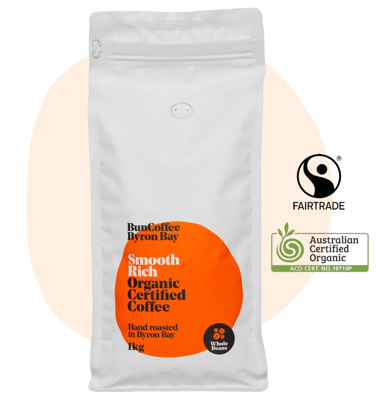 Bun Coffee Organic Fair Trade Certified Beans