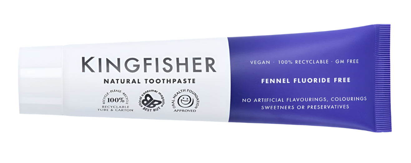 Kingfisher Natural Fennel Fluoride Free Toothpaste 100ml