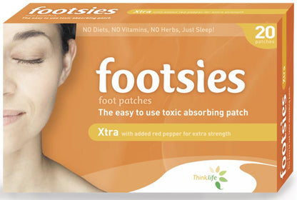 Footsies Xtra Detox Foot Patches Mini Pack (4 patches)