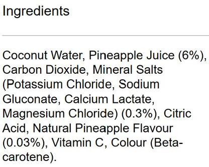 Bonsoy Isotonic Hydration Pineapple 250ml