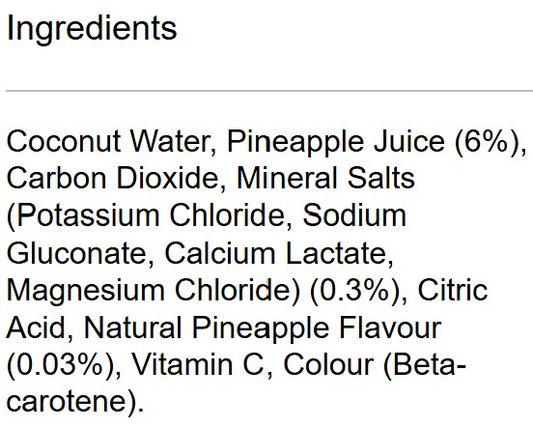 Bonsoy Isotonic Hydration Pineapple 250ml