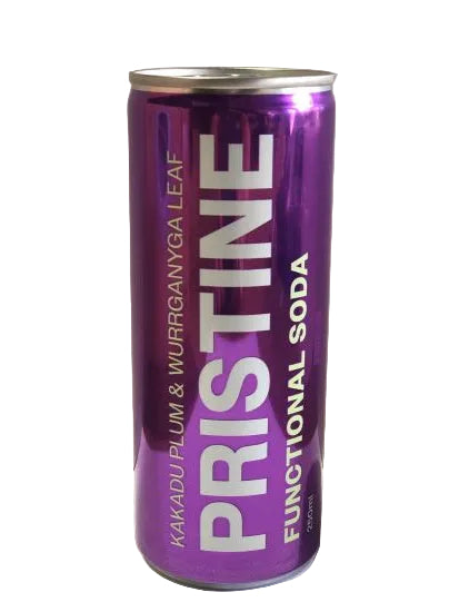 PRISTINE Functional Soda Kakadu Plum & Wurrganyga Leaf 250ml