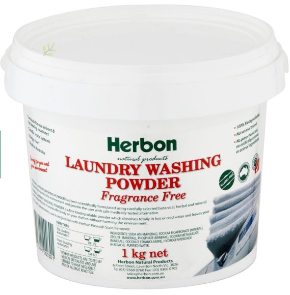 Herbon Laundry Washing Powder Fragrance Free