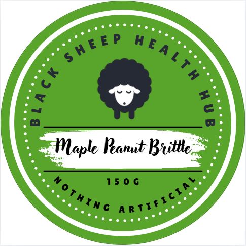 Maple Flavoured Peanut Brittle 150g