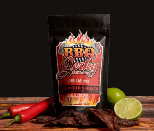 BBQ Jerky Mild Chilli Lime 50g