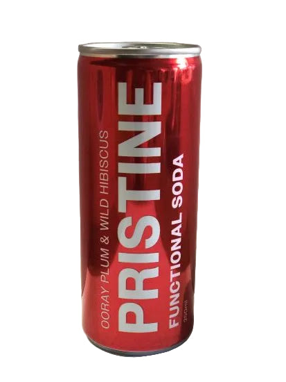 PRISTINE Functional Soda Ooray Plum & Wild Hibiscus 250ml
